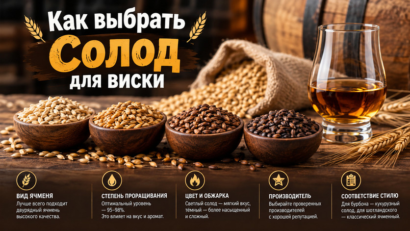 Как выбрать солод для виски